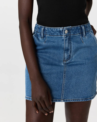 Stretch Denim Mini Skirt - US 1645