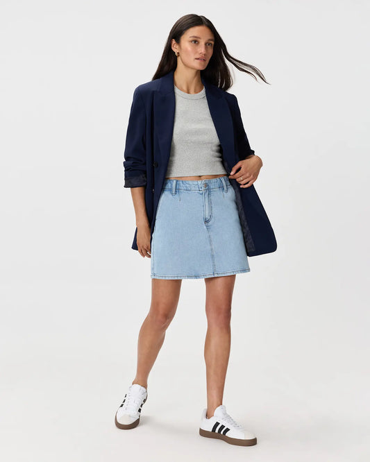 Stretch Denim Mini Skirt - US 8913