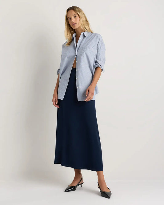 Lightweight Crepe Slip Skirt - US 1601
