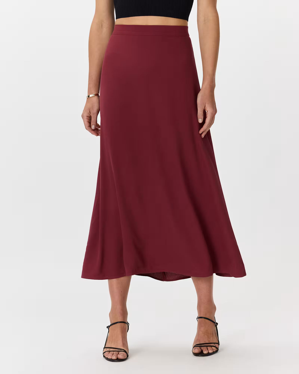 Lightweight Crepe Slip Skirt - US 9916