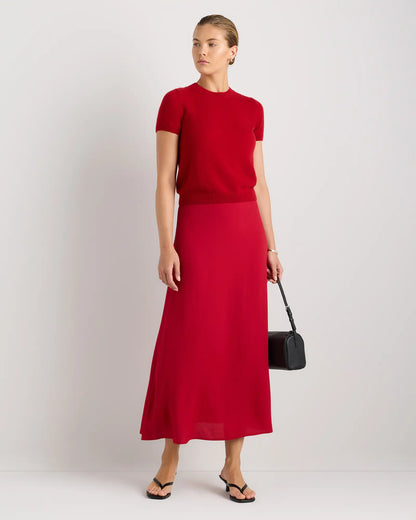 Lightweight Crepe Slip Skirt - US 7785