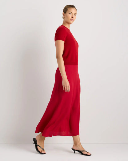 Lightweight Crepe Slip Skirt - US 7785