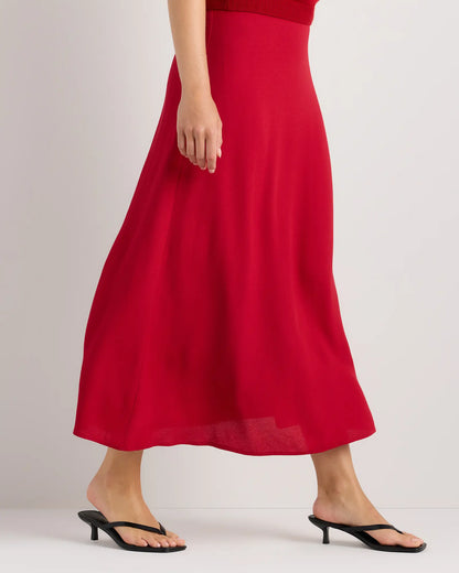 Lightweight Crepe Slip Skirt - US 7785