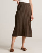 Mongolian Cashmere Midi Skirt - US 6633