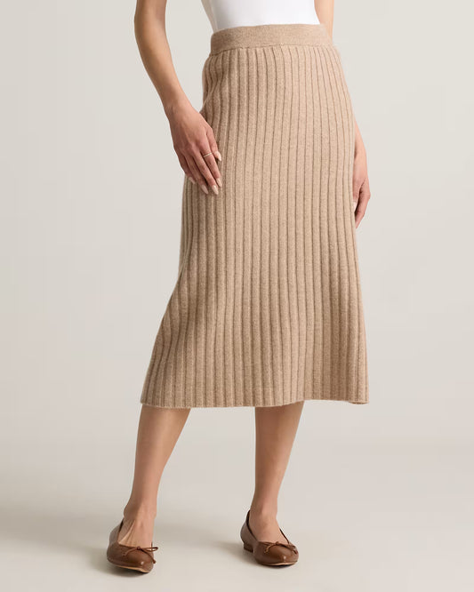 Mongolian Cashmere Midi Skirt - US 6401
