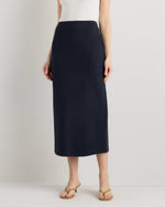 Ultra-Stretch Ponte Maxi Pencil Skirt - US 4148