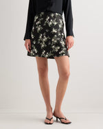 100% Washable Silk Mini Skirt - US 9058