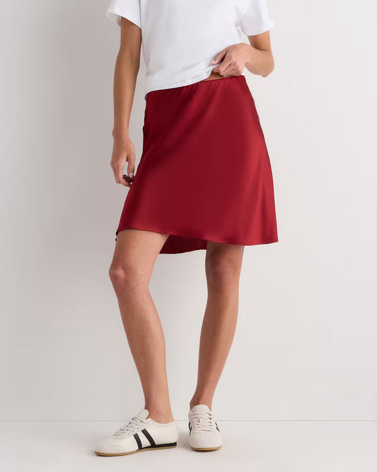 100% Washable Silk Mini Skirt - US 1528