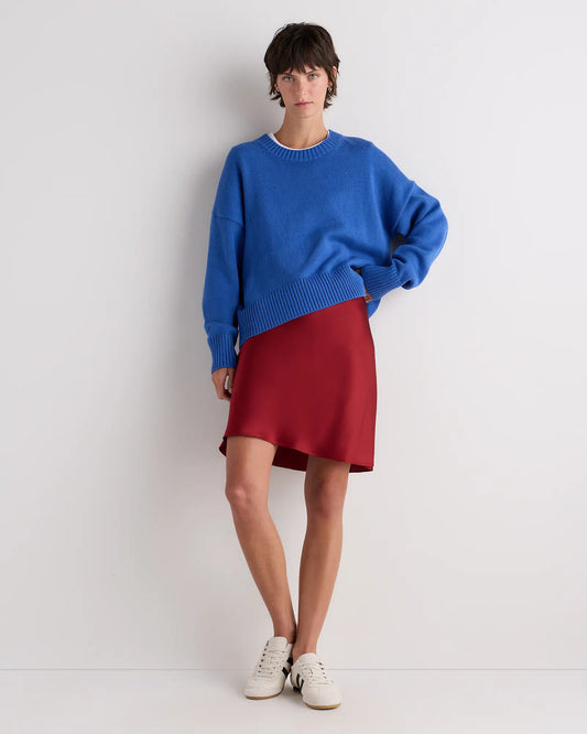 100% Washable Silk Mini Skirt - US 1528