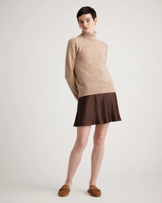 100% Washable Silk Mini Skirt - US 4064