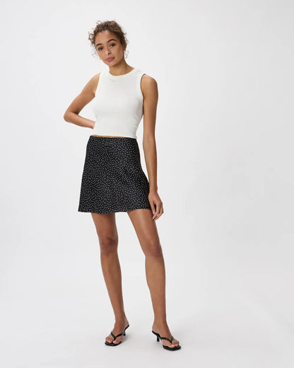 100% Washable Silk Mini Skirt - US 7716