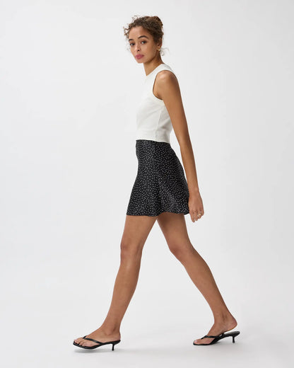 100% Washable Silk Mini Skirt - US 7716