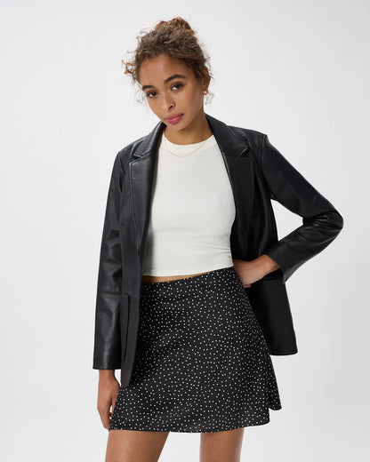 100% Washable Silk Mini Skirt - US 7716