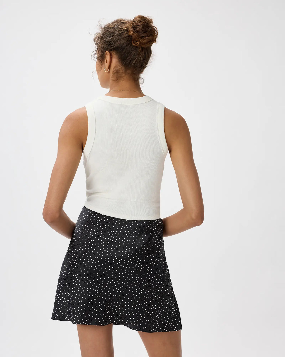 100% Washable Silk Mini Skirt - US 7716
