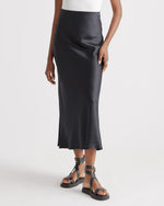 100% Washable Silk Maxi Skirt - US 4193