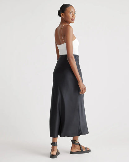 100% Washable Silk Maxi Skirt - US 9307