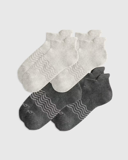 Everyday Cotton Solid Ankle Socks (4-pack) - US 4957