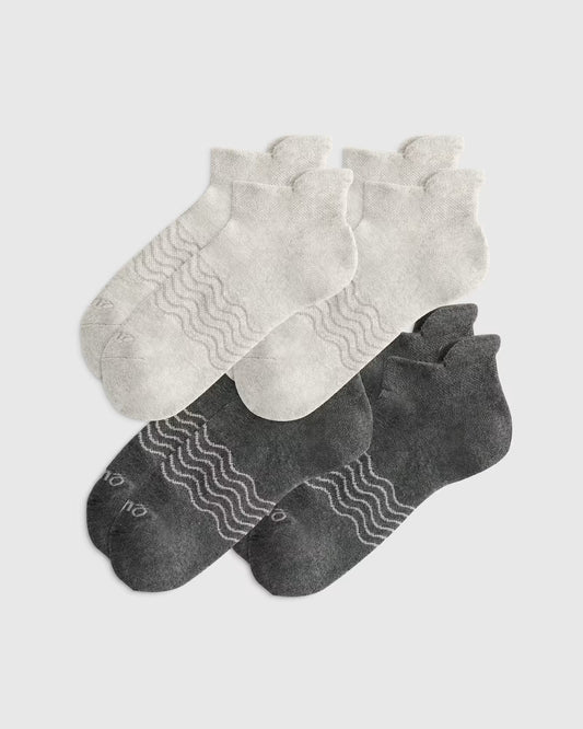 Everyday Cotton Solid Ankle Socks (4-pack) - US 4957