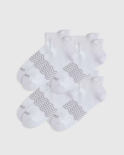 Everyday Cotton Solid Ankle Socks (4-pack) - US 6092