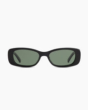 Black with Green lens
