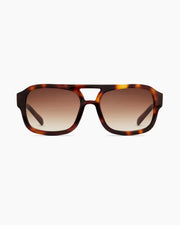 Ginger Tortoise with Brown Gradient lens