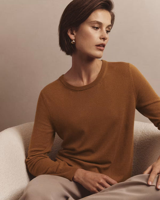 100% Vicuña Crewneck Sweater - US 1923