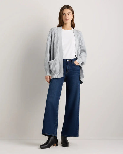 100% Organic Cotton Oversized Cardigan - US 1867