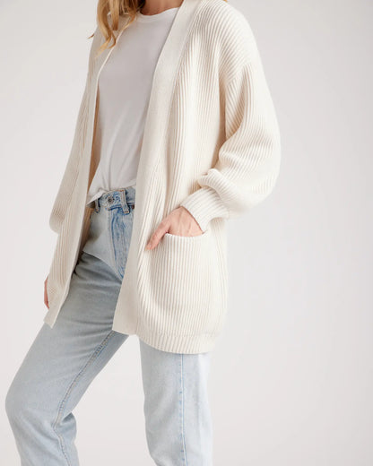 100% Organic Cotton Oversized Cardigan - US 4506