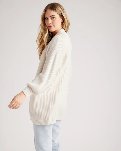 100% Organic Cotton Oversized Cardigan - US 4506