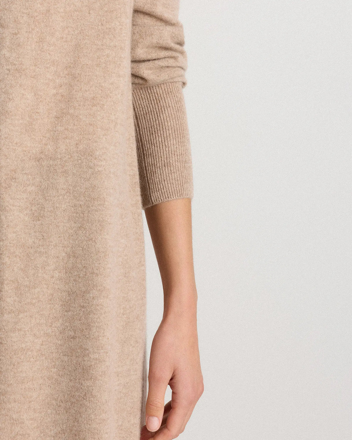 Mongolian Cashmere Duster Cardigan Sweater - US 5283