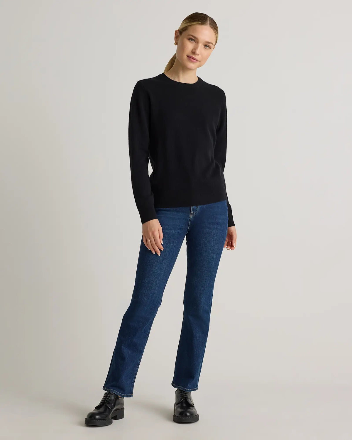 Mongolian Cashmere Crewneck Sweater - US 3551