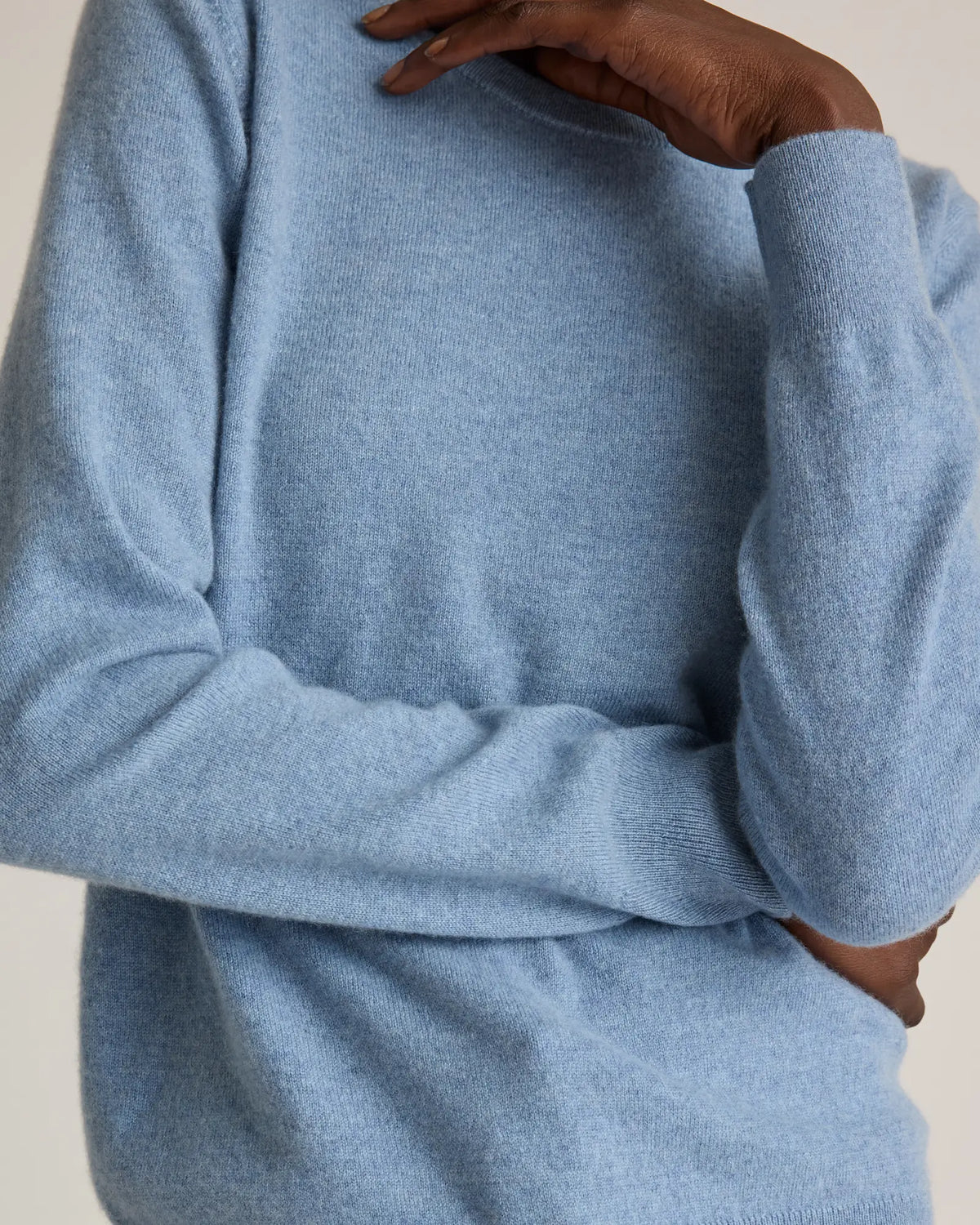 Mongolian Cashmere Crewneck Sweater - US 3035