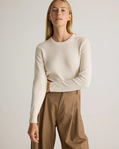 Mongolian Cashmere Crewneck Sweater - US 6576