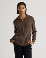 Mongolian Cashmere Full-Zip Hoodie - US 1285