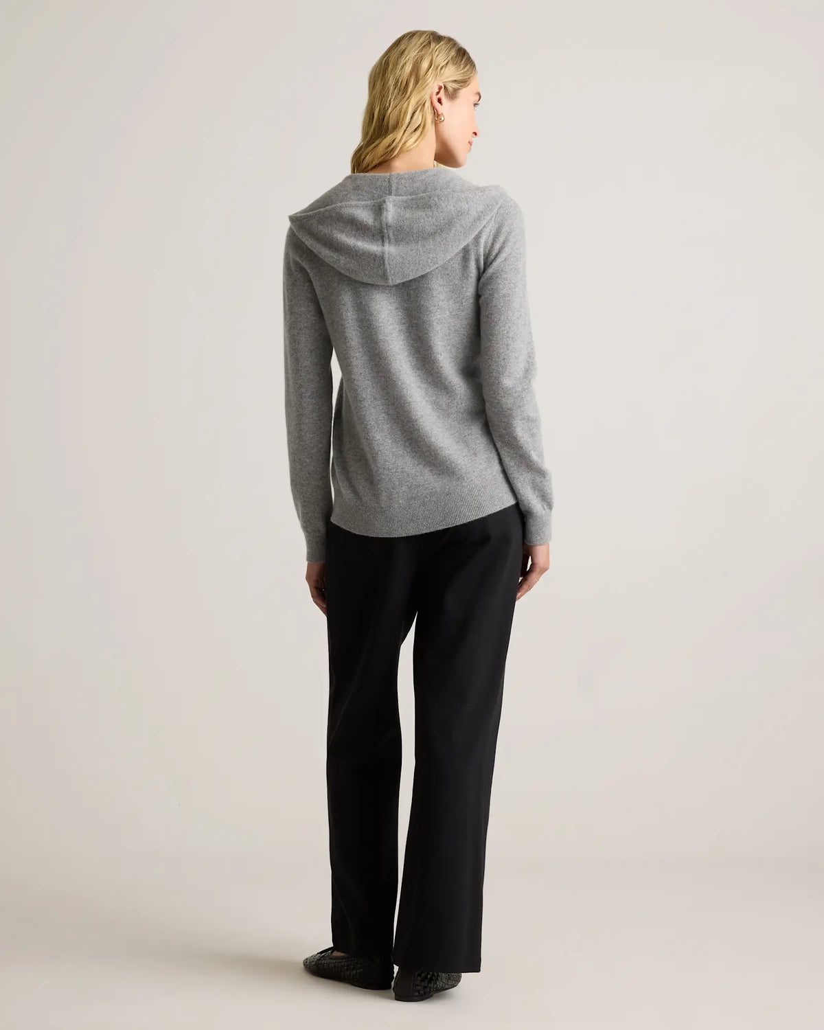 Mongolian Cashmere Full-Zip Hoodie - US 9338