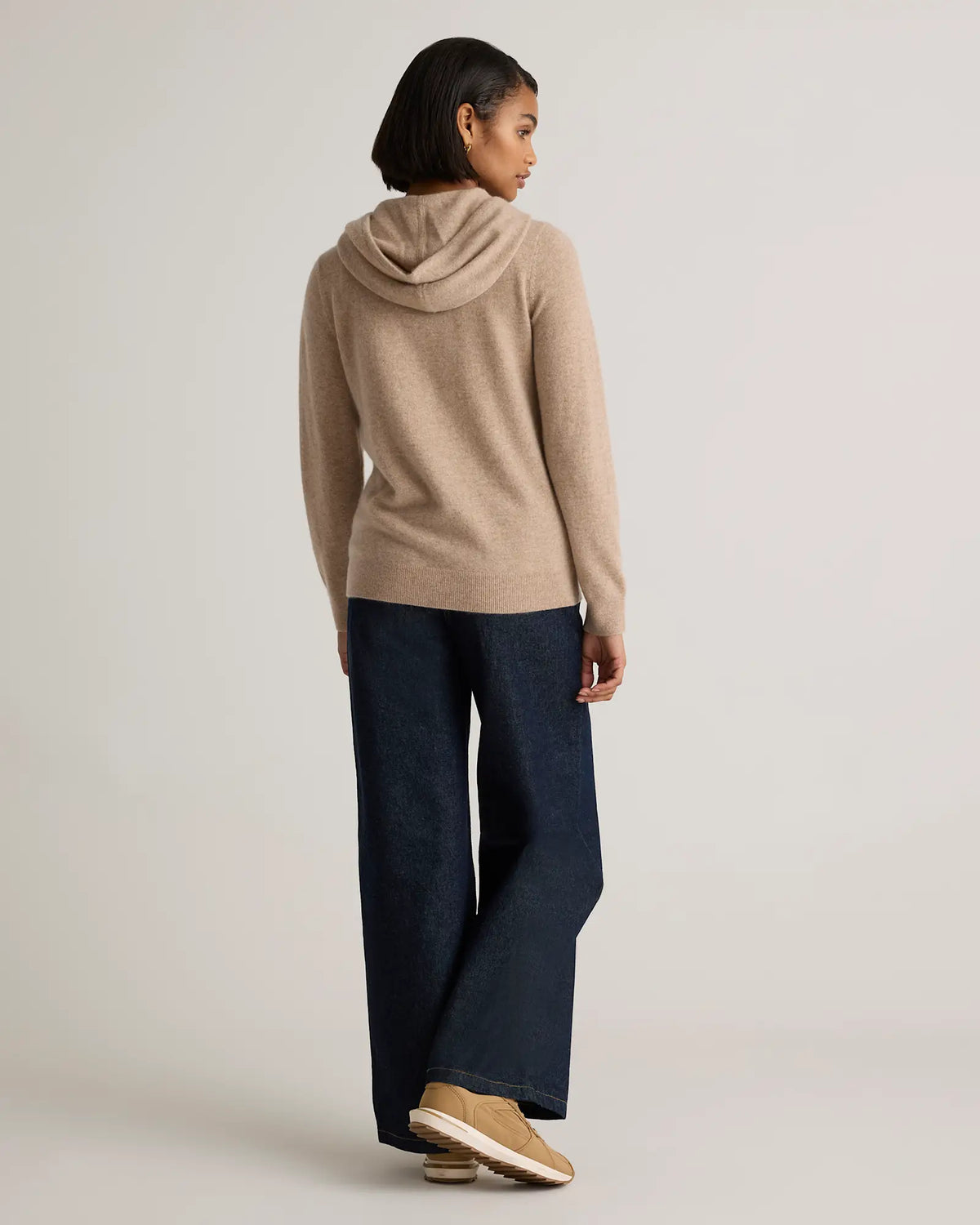 Mongolian Cashmere Full-Zip Hoodie - US 1041