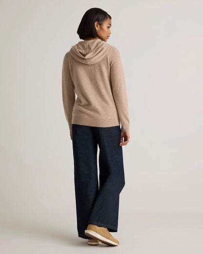 Mongolian Cashmere Full-Zip Hoodie - US 1041