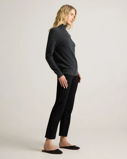 Mongolian Cashmere Turtleneck Sweater - US 6488