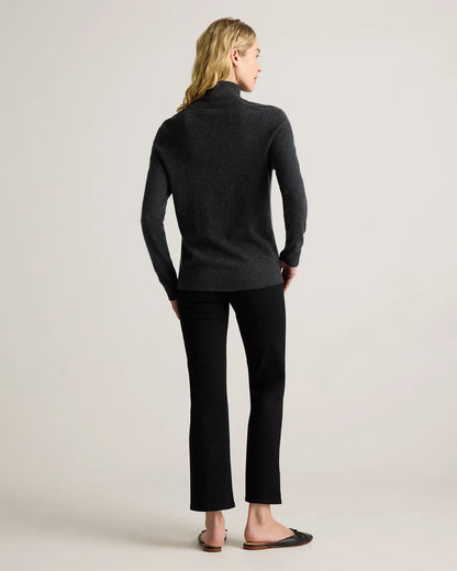 Mongolian Cashmere Turtleneck Sweater - US 6488