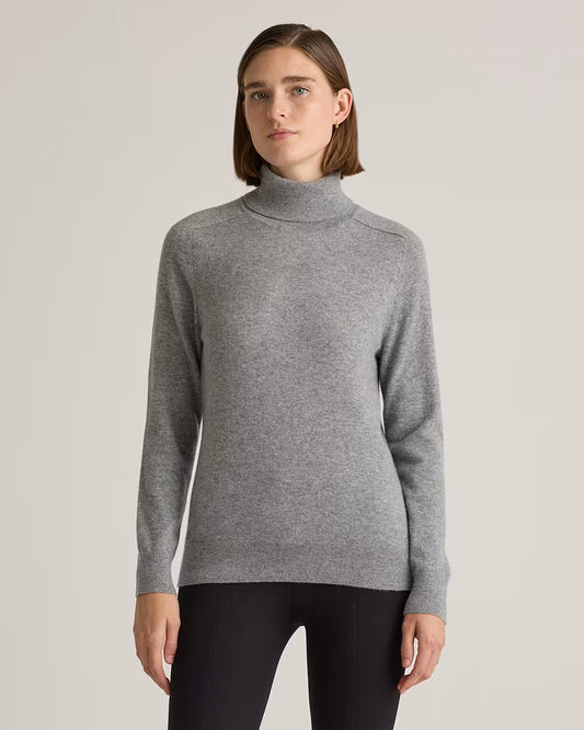 Mongolian Cashmere Turtleneck Sweater - US 6080