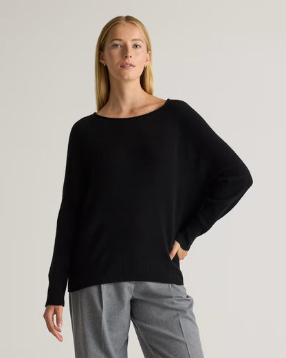 Mongolian Cashmere Boatneck Sweater - US 0715