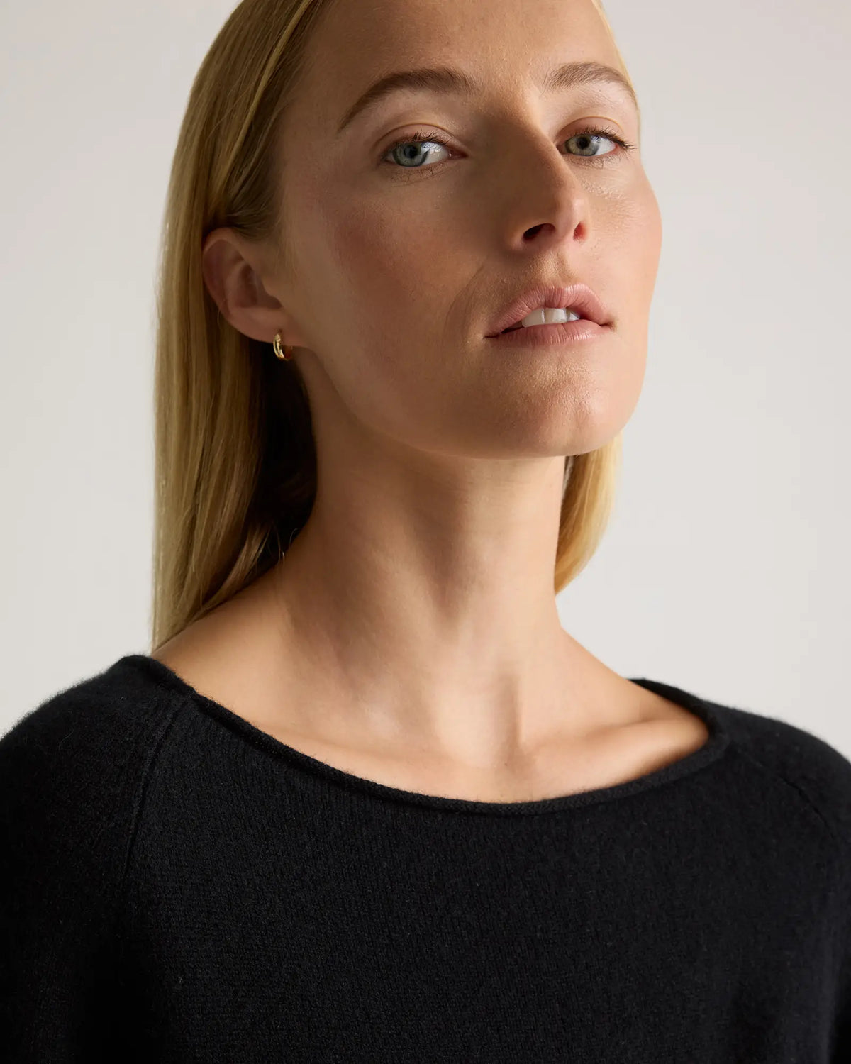 Mongolian Cashmere Boatneck Sweater - US 0715