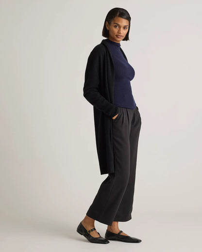 Mongolian Cashmere Duster Cardigan Sweater - US 6613
