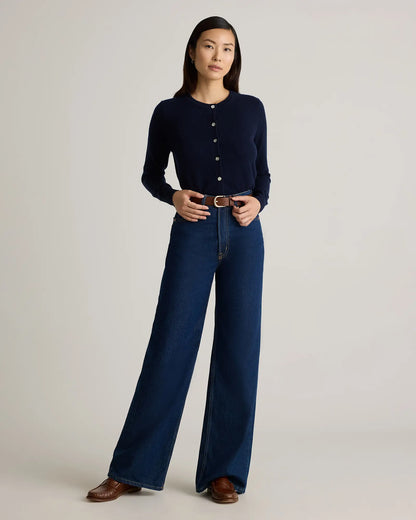 Mongolian Cashmere Cardigan Sweater - US 2144