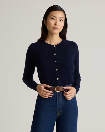 Mongolian Cashmere Cardigan Sweater - US 2144