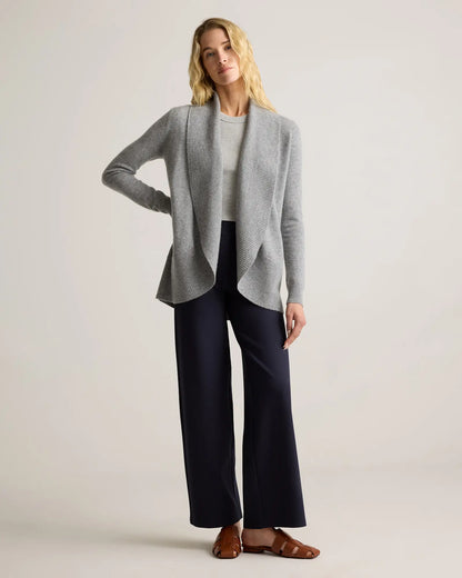 Mongolian Cashmere Open Cardigan Sweater - US 1279