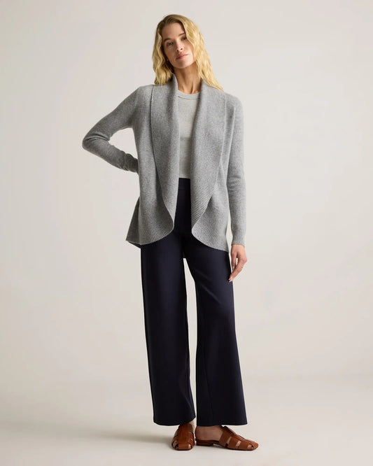 Mongolian Cashmere Open Cardigan Sweater - US 1279