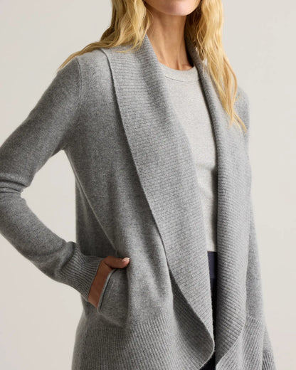 Mongolian Cashmere Open Cardigan Sweater - US 1279
