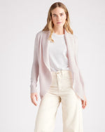 Mongolian Spring Cashmere Open Cardigan Sweater - US 7863