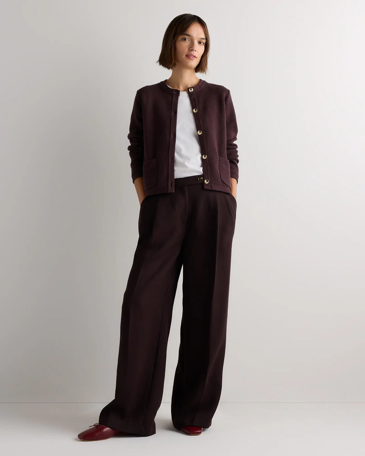100% Organic Cotton Sweater Jacket - US 1494